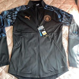 Manchester city puma warm up sweatshirt